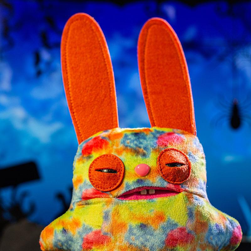 20CM Big Teeth Funny Ugly Monster Plush Doll Cute Tooth Monster Doll Play Doll Halloween Collection Gift