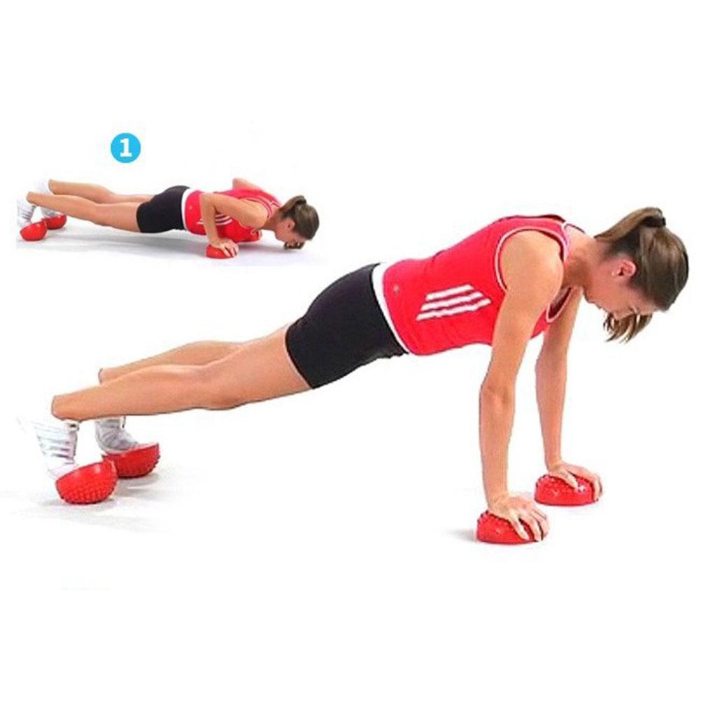 Yoga Durian Ball Massagematte Massage Triggerpunkt Halbball Fitness Balance Ball