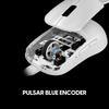 Pulsar Gaming Gears X2H Kabelgebunden Medium Kabelgebundene Gaming 26000 DPI Optisch PAW3395 Maus, Ultraleicht (51g), 1ms, Sensor,