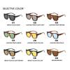 New Fashion Square Sunglasses Women Men Colorful UV400 Sun Glasses Trendy Party Travel Accessories