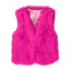 Womens Sleeveless Wool Blend Waistcoat Solid Winter Loose Vest Coat Outwear