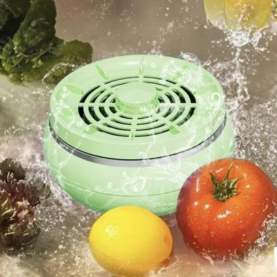 Fruit Vegetable Washing Machine IPX7 Waterproof Rechargeable Wireless Fruit Veggie Seafood Meat Cleaner Device Portable Wireless Purifier with 4 Modes