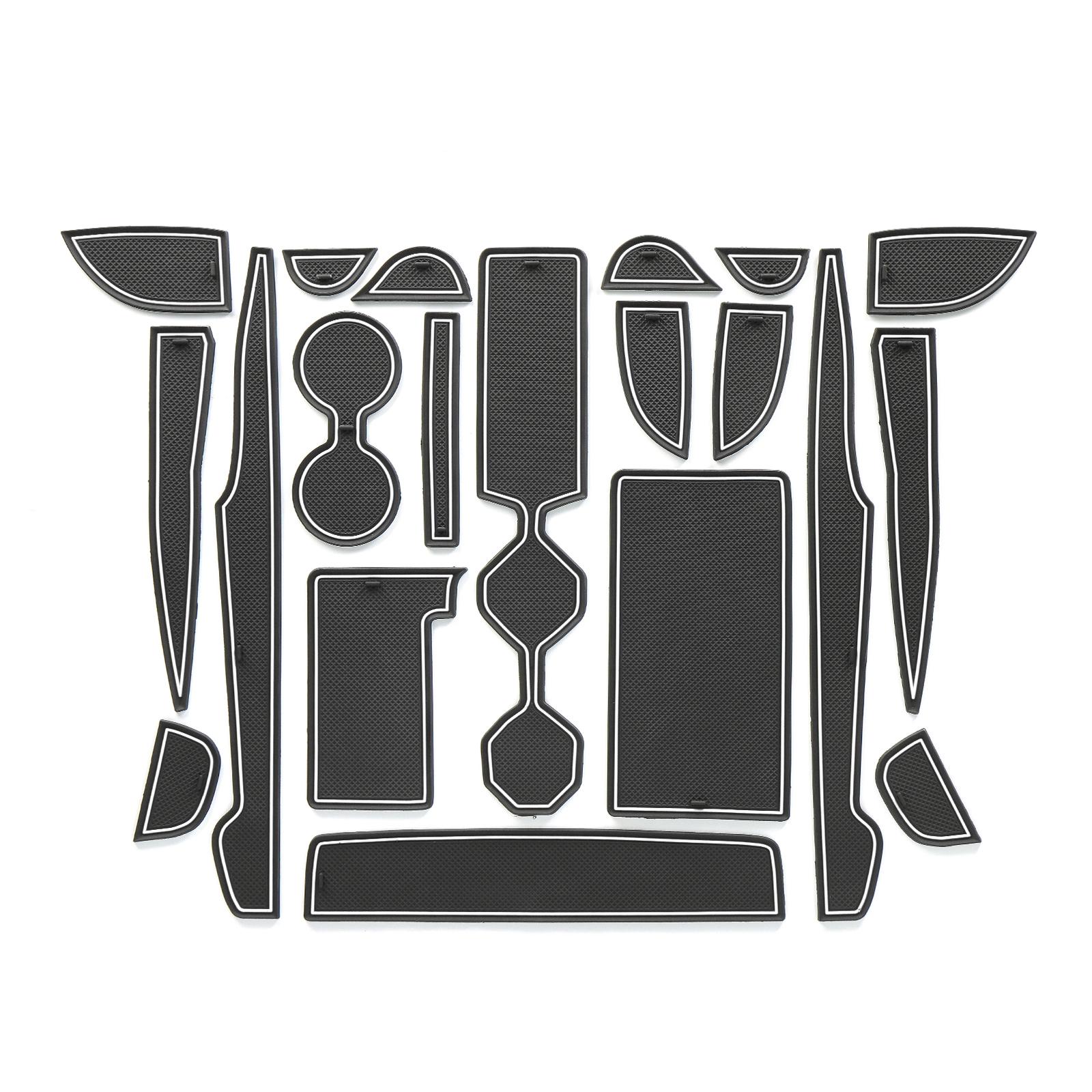 

для Toyota Camry 9-го поколения 2024 2025 Противоскользящие коврики в слоты, подстаканники, Нескользящие накладки в дверные подстаканники, Аксессуары для интерьера 20 шт./компл.