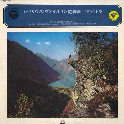 LP-skiva TOSSY SPIVAKOVSKY, TAUNO HANNIKAINE - Sibelius: Fiolkonsert, Tapiola  MS1030EV EVEREST - Japan Classical