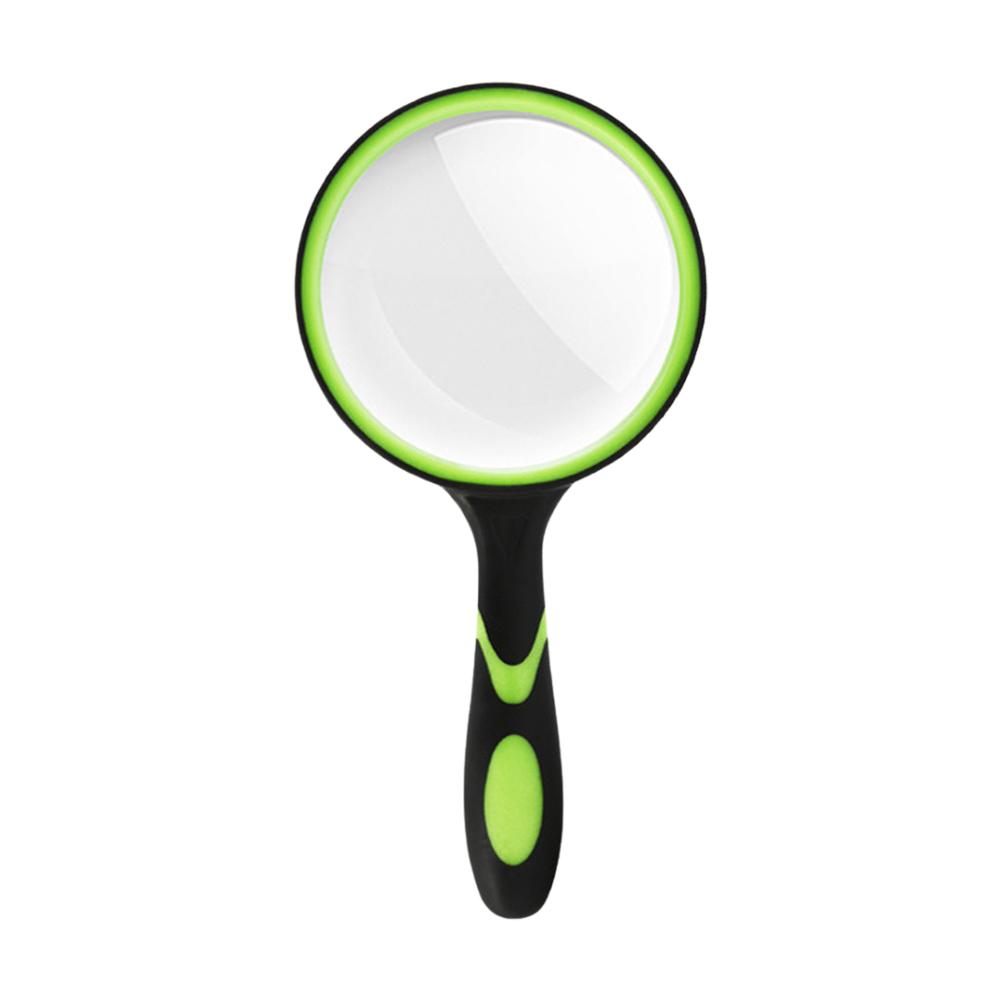 High Magnification Reading Magnifying Glass Handheld Portable For Elderly Students 10x 5x Children's Science Experiment