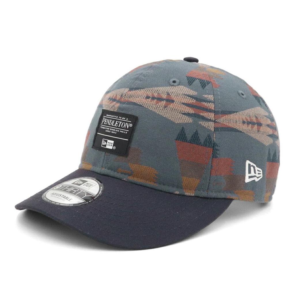 New Era 930 Pendleton Woven Patch Size Cap, Navy, M/L