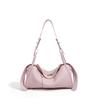 First Layer Cowhide Pillow Bag, Portable Armpit Bag, Genuine Leather Spring and Summer Large-capacity Commuter Shoulder Bag.