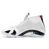 Supreme x Air Jordan 14 Retro Bílé Pánské Tenisky Univerzitní-Červená Černá BV7630-106