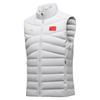 National Flag Print Straight Tube Zipper Warm Stand Collar Sleeveless Vest Men Vests Gravel-Gray 452440103-1