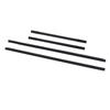 4PCS Car Door Window Weatherstrip 80820 2S400 Weather Stripping Window Trim Seal for Navara D22 1997 2004