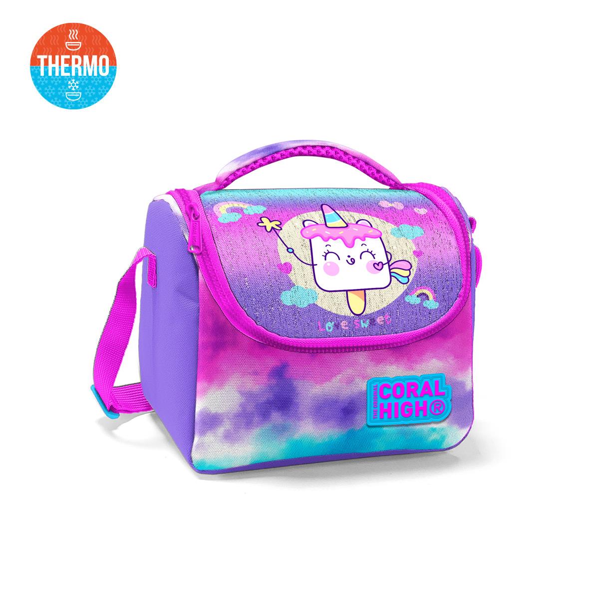 

Термобокс для ланчу з малюнком Coral High Kids Colorful Batik Unicorn Ice Cream 11862