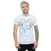 Disney Mens Mickey Mouse Ice Cream Head T-Shirt