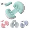 Rapid Recovery Pregnancy Support Pillow with Adjustable Belly Wedge Travel-friendly Pregnant Ergonomic Design Abdomen Back Body Portable