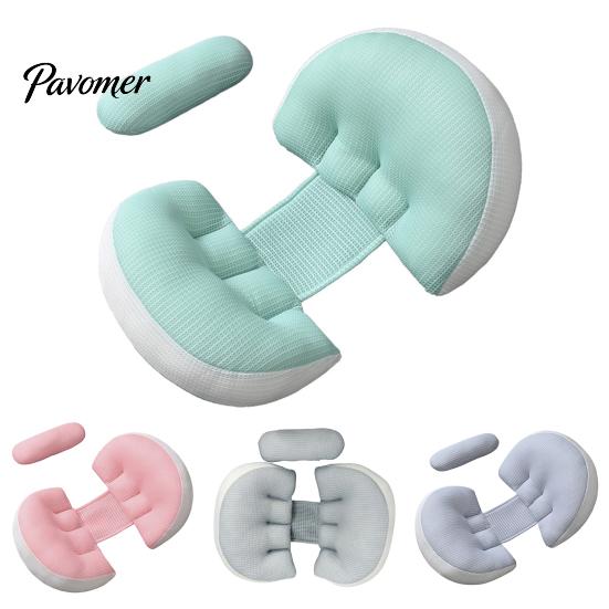 Rapid Recovery Pregnancy Support Pillow with Adjustable Belly Wedge Travel-friendly Pregnant Ergonomic Design Abdomen Back Body Portable