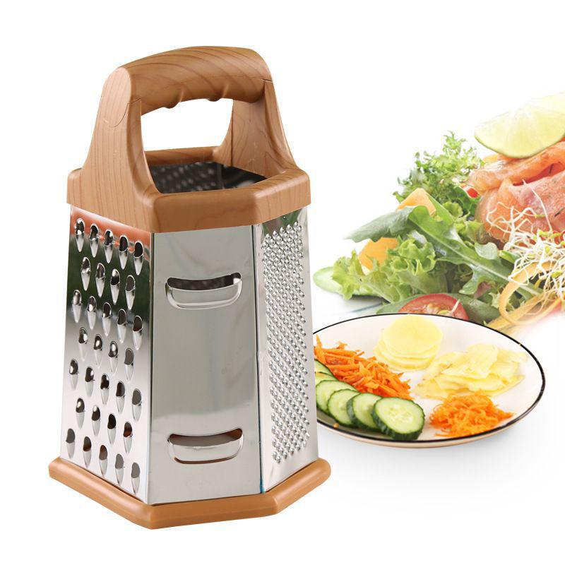 1Pc Fruit And Vegetable Grater Six-Sided Combination Planer Multifunctional Vegetable Cutter Radish Shredded Potato Shreds