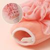 Bath Sponge Ultra Soft Fast Foaming Faux Silk Double-Sided Exfoliating Shower Loofah Glove for Home