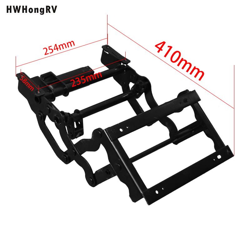 12V Car Seat Electric Leg Rest Adjustable Seat Modification Leg Support Push Rod Type Leg Rest Parts for RV Commercial Vehicle