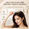 Unisex Essential Oil Massage Comb with Built-In Liquid Reservoir Anti-Leak Hair Care Massager for Daily Home Use