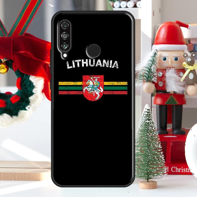 Fashion Lithuania Flag For Huawei Nova 12i 11i 8i 12s Y73 Y72 Y61 Y91 Y90 Y70 Y60 9 10 SE P60 Pro P30 P40 Lite Case