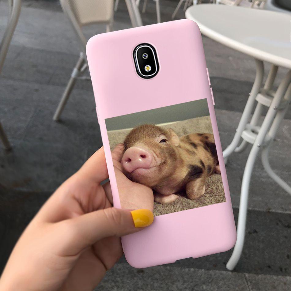 Candy Color Silicone Phone Case For Samsung Galaxy J3 J5 J7 2017 Case J330 J530 J730 Soft TPU Cover For Samsung J3 J5 J7 2017
