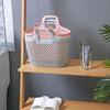 Multifunctional Shower Basket Large Capacity Washing Basket Portable Hollow Out Storage Basket