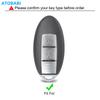 Leather Car Key Case For Nissan 350Z Almera Altima Armada Qashqai Cefiro Cube Juke Livina Remote Fob Protect Cover Keychain Bag