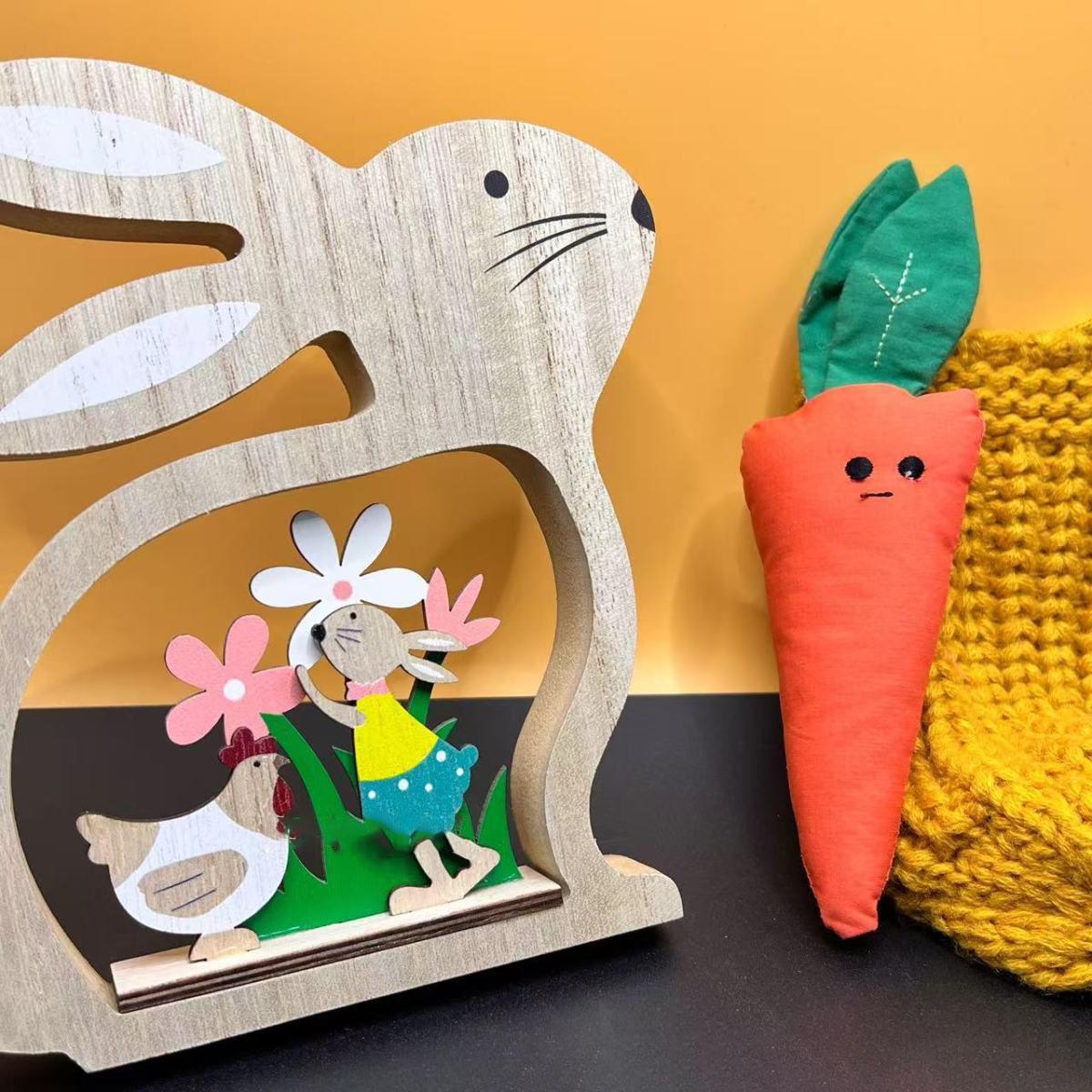 

Высокоэстетичные деревянные украшения в деревенском стиле, украшения для офисного стола, оригинальные небольшие подарки, прихожая 1pc