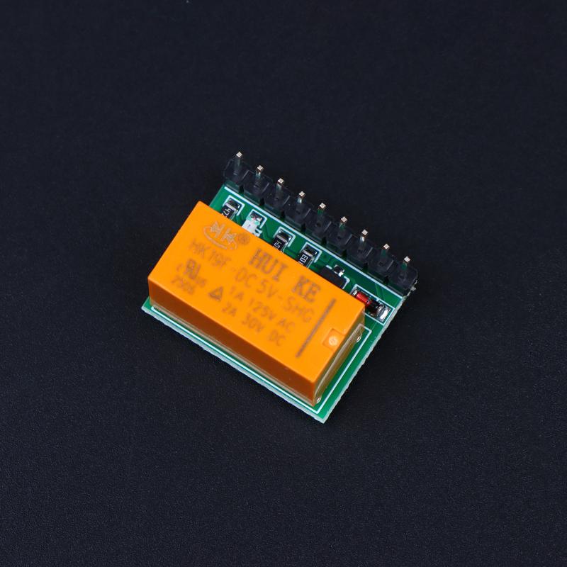 1/2/3Pcs Mini 1 Channel DC 5V DPDT Relay Module Double Pole Double Throw Switch Module HK19F PCB