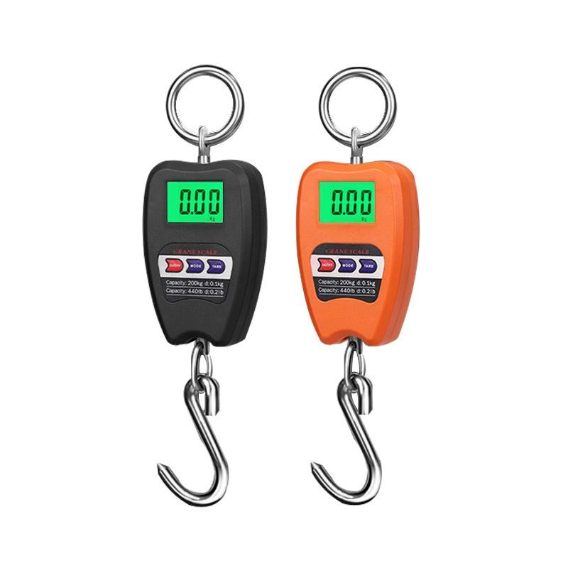 

Báscula colgante electrónica portátil de 200kg, báscula industrial de gancho para equipaje y carga