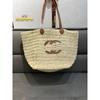 Womens Woven Straw Bag Large Capacity Shoulder Beach Vacation Casual Daily Use