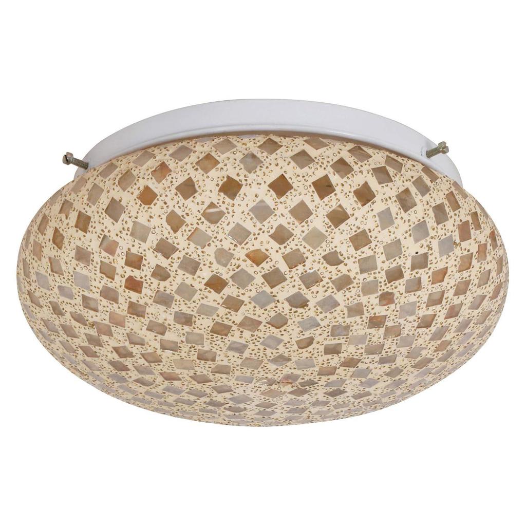 Glass Mosaic Decorative Ceiling Lamp - Home Decor (Bulb Not Included)