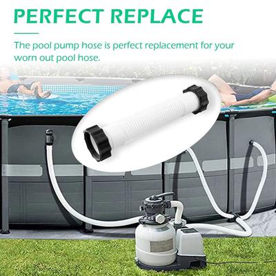 Tubo flessibile per pompa da piscina, durevole, leggero, facile da installare, tubo flessibile di ricambio per pompa filtro a sabbia per piscina fuori terra