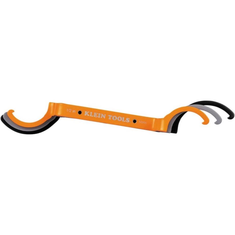 Tools 50900R Conduit Lockout Wrench Set, Tighten and Loosen Locknuts In Tight Spaces and Offset Bends
