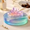 Flexible Silicone Crystal Molds with Raised and Recessed Cavity Detail for Candle Making, Resins, and Plasters Casting