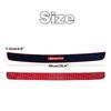 4 Pieces Universal Car Door Sill Pads Carbon Fiber Rubber Door Sill Protector Anti-scratch Bumper Protector Corner Protector