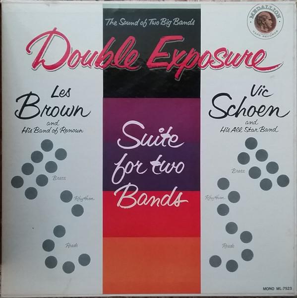 

LP Record LES BROWN & HIS BAND OF RENOWN, VIC - Double Exposure ML7523 MEDALLION 1961 US Jazz Used
