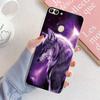 Für Huawei P Smart Hülle Cover FIG-LX1 PSmart 2018 Schickes Mädchen Marmor Silikon Klare Handyhülle Für Huawei PSmart 2018 Bumper Coque