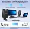 WiFi 6 Dual-Band USB Bluetooth Adapter: Driver-Free 5G Network Receiver, Plug & Play