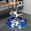 1pc Forest Spirits Office Round Area Rug,  Mat Suitable For Office, Under Office Chairs Bedroom Living Room Home Decor, Room Deco