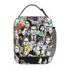 The Office Dwight Schrute Thermal Insulated Lunch Bag for School Reusable Food Bag Container Cooler Thermal Lunch Boxes