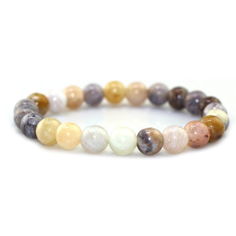 Fashionable Natural Stone Women's Bracelet Handmade Bead Bracelet Stone Bead String Bracelet Women's Jewelry
