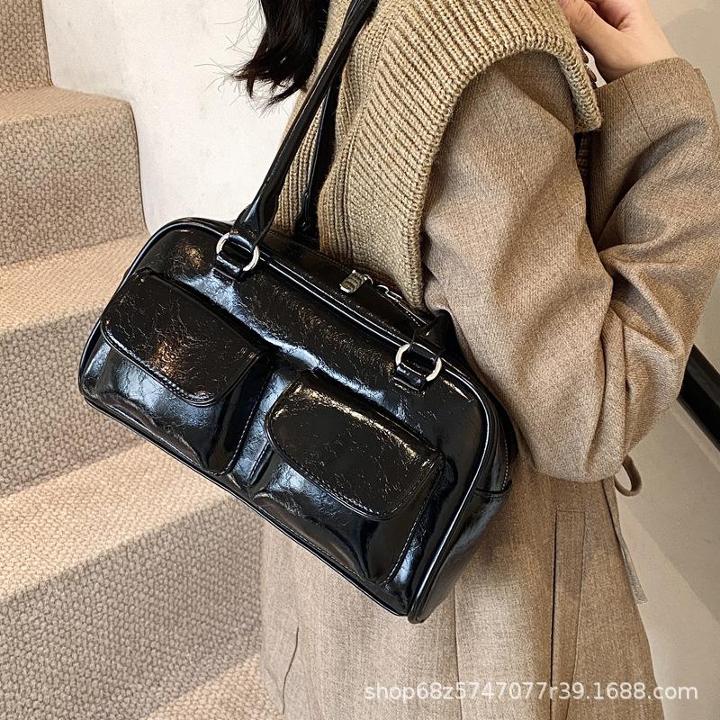 Koreanische Version 2025 neue Pendler-Umhängetasche Nische Achselhöhle große Kapazität Multi-Taschen Nischendesign Tasche für Frauen