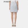 PORTS Women's Elegant Tweed Skirt