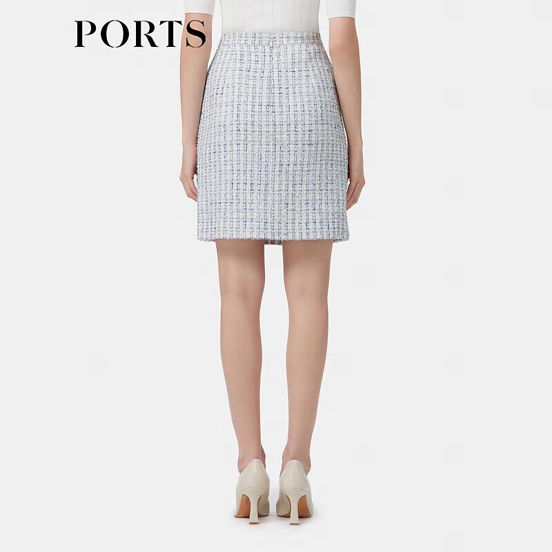PORTS Women's Elegant Tweed Skirt