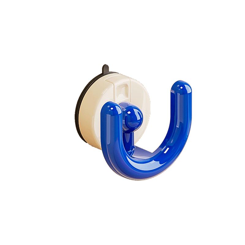 Saug-Schuhregal ohne Bohren - Wandmontierter Badezimmer-Organizer für Hausschuhe, Abnehmbare Trockenaufbewahrung Saughaken