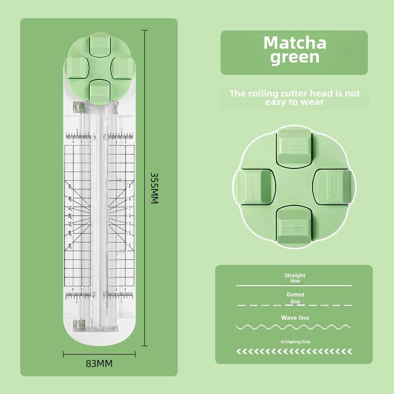Huanmei A4 Mini Ghilotină de Hârtie Bidirecțională pentru Studenți și Fotografii
