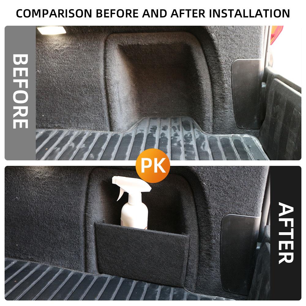 For BMW X5 G05 2018 2019 2020 2025 2025 Trunk Board Organizer Trunk Side Storage Partition Organization Box Interior Accessories