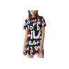 New FILA Short Sleeved Dress Women's Navy Blue F51W228199FNV