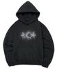 [Fleece-Lined] Silver Dcrstar Oversized Hoodie Black