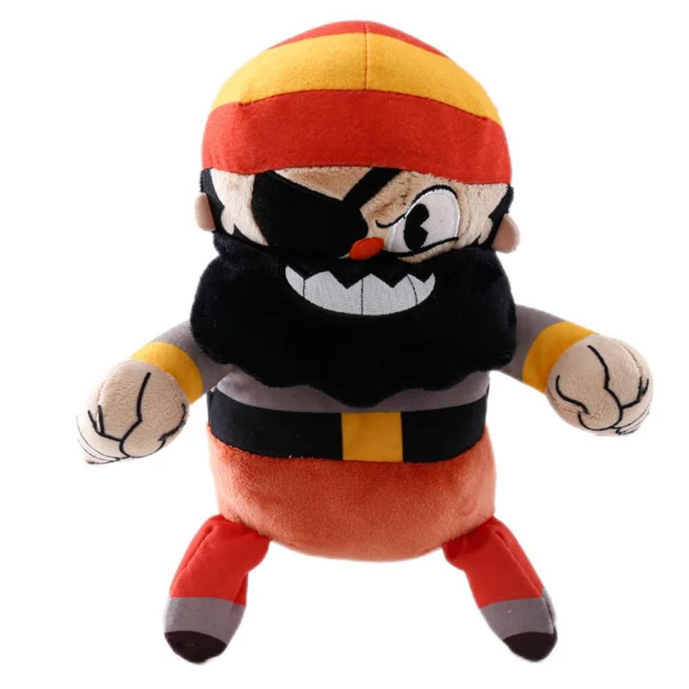 Hra Cuphead Plyšová hračka Mugman Ms. Pohár duch Král Kostka Cagney Carnantion Puphead Plyšové panenky Hračky pro děti Dárky